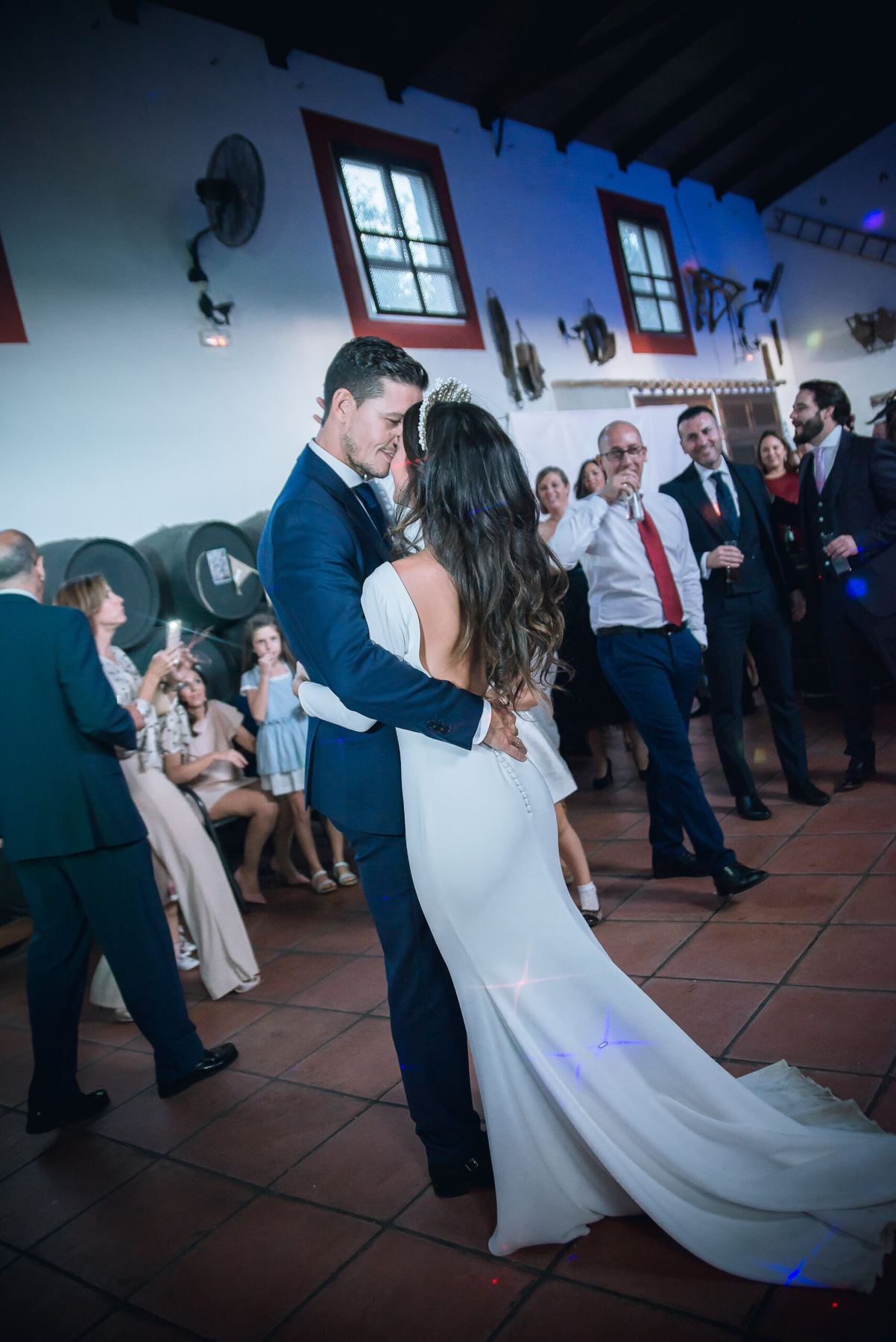 Primer baile de los novios en el convite